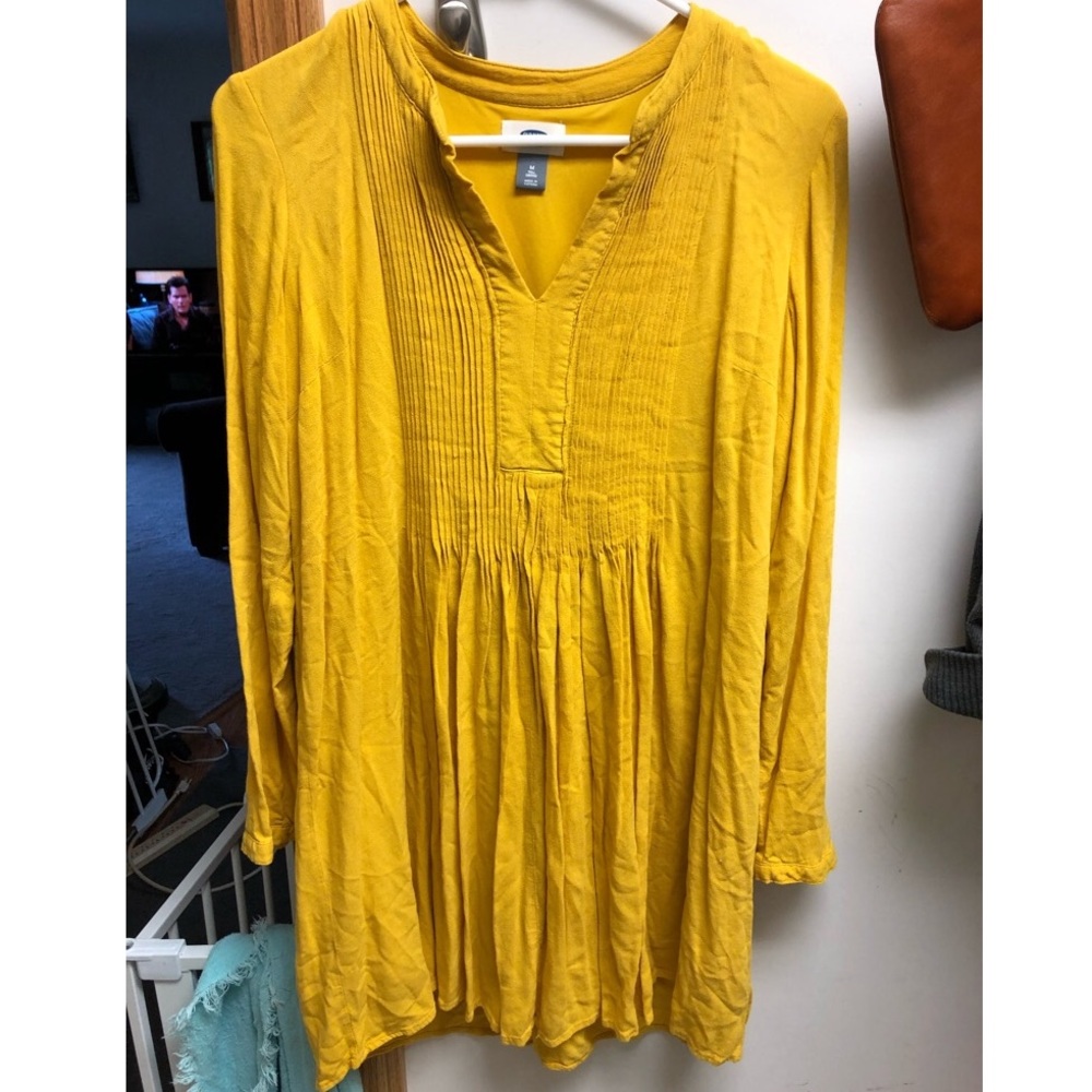 Old Navy yellow dress